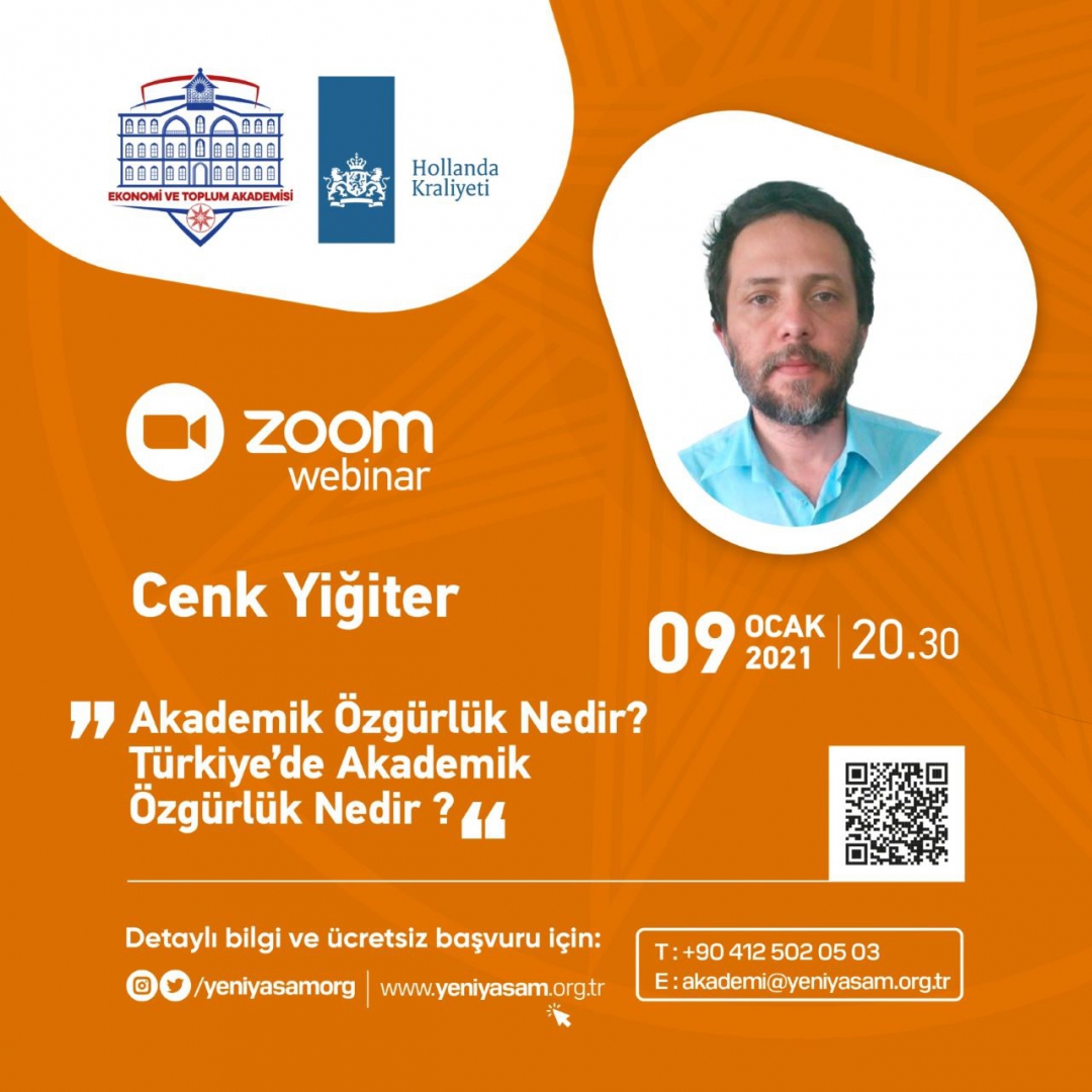 Interaktif Dijital Seminerlerimiz - Webinerlerimiz Devam Ediyor: "Akademik Özgürlükler, Türkiye'de Akademik Özgürlükler?"